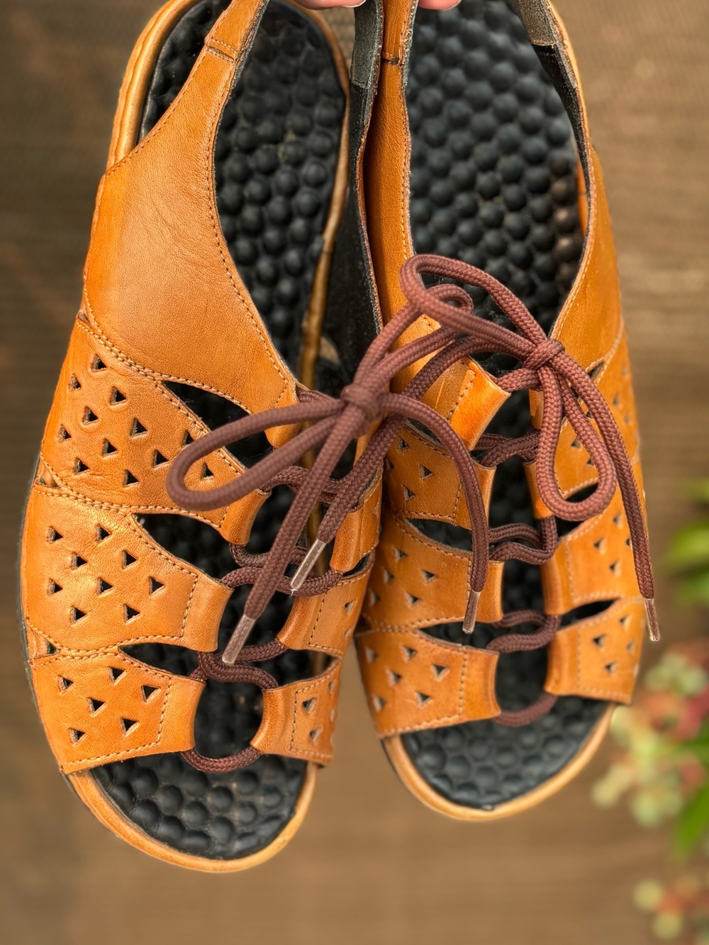 Women’s Rieker Casual Leather Slingback Sandals - Tan